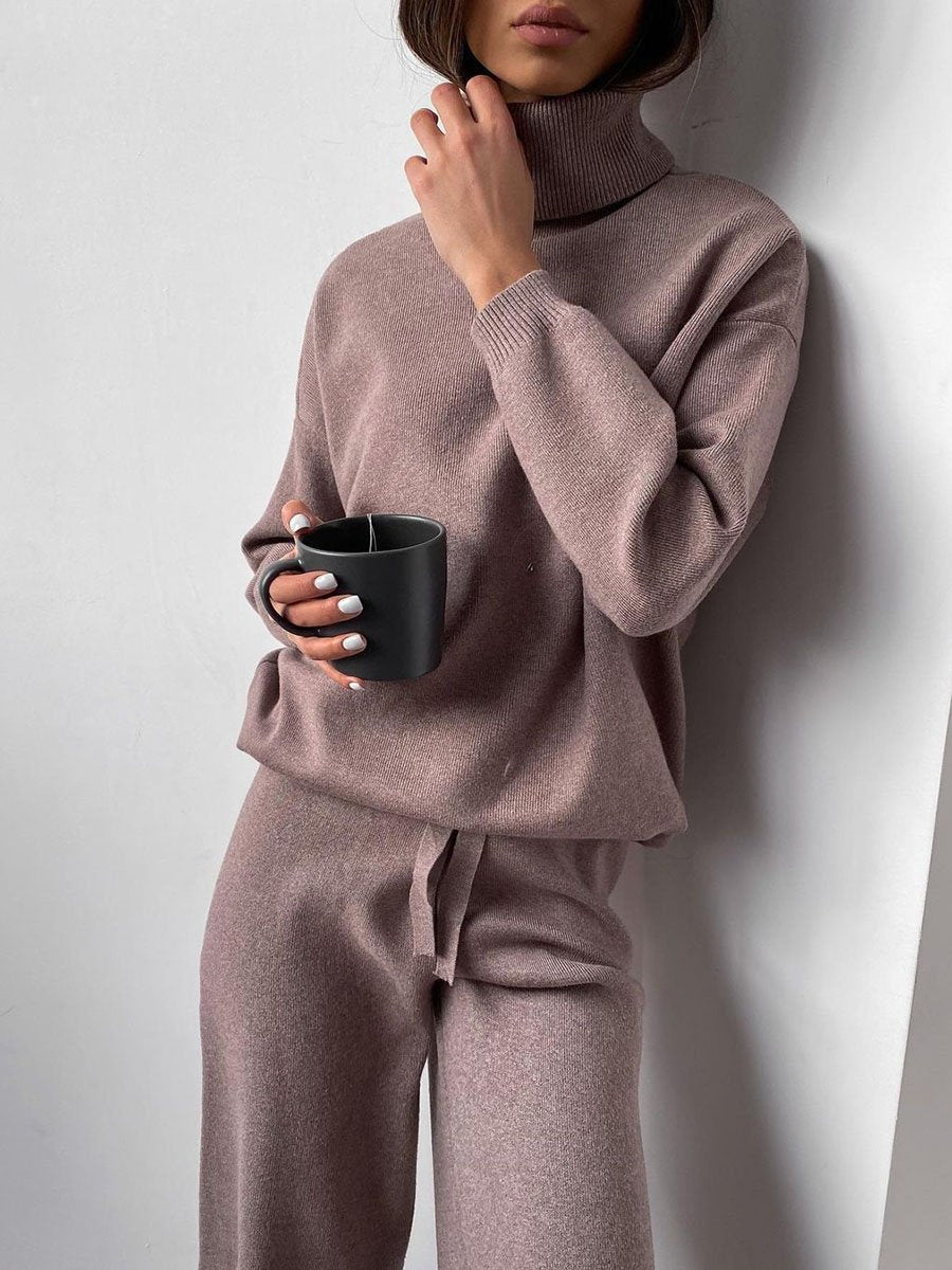 Minke | Elegant 2 Piece Cotton Blend Outfit Modehuis-Nederland