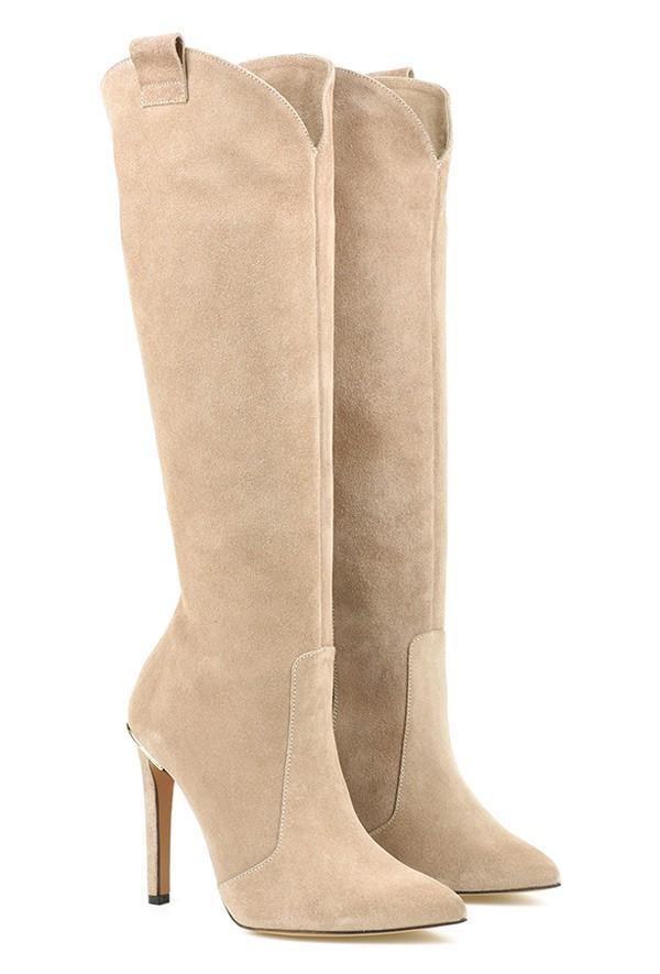 Mylene | Elegante Lederstiefel Modehuis-Nederland
