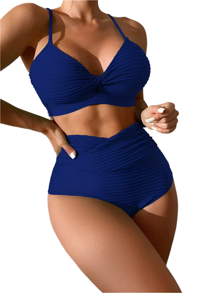 Aliana - Push Up Bikini met Hoge Taille voor de Zomer Modehuis-Nederland