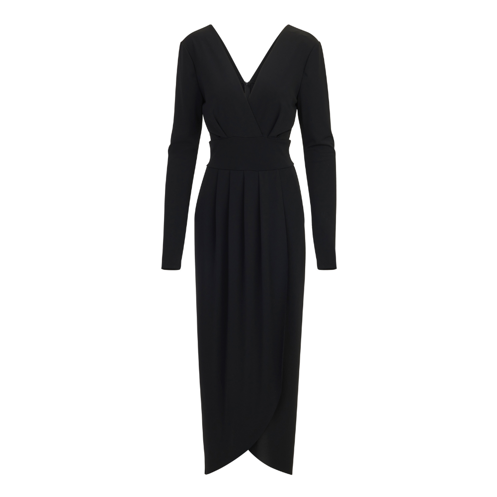 DUE AMANTI - DRESS - CATHERINE - BLACK Modehuis-Nederland