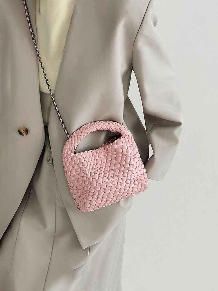 céleste – mini handtasche mit geflochtenem look & soft touch Modehuis-Nederland