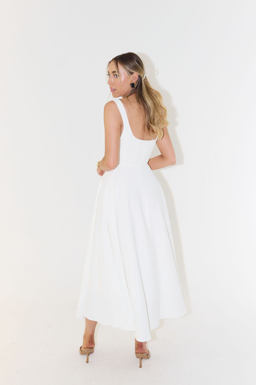 Bonnie | Elegant Midi Dress Modehuis-Nederland