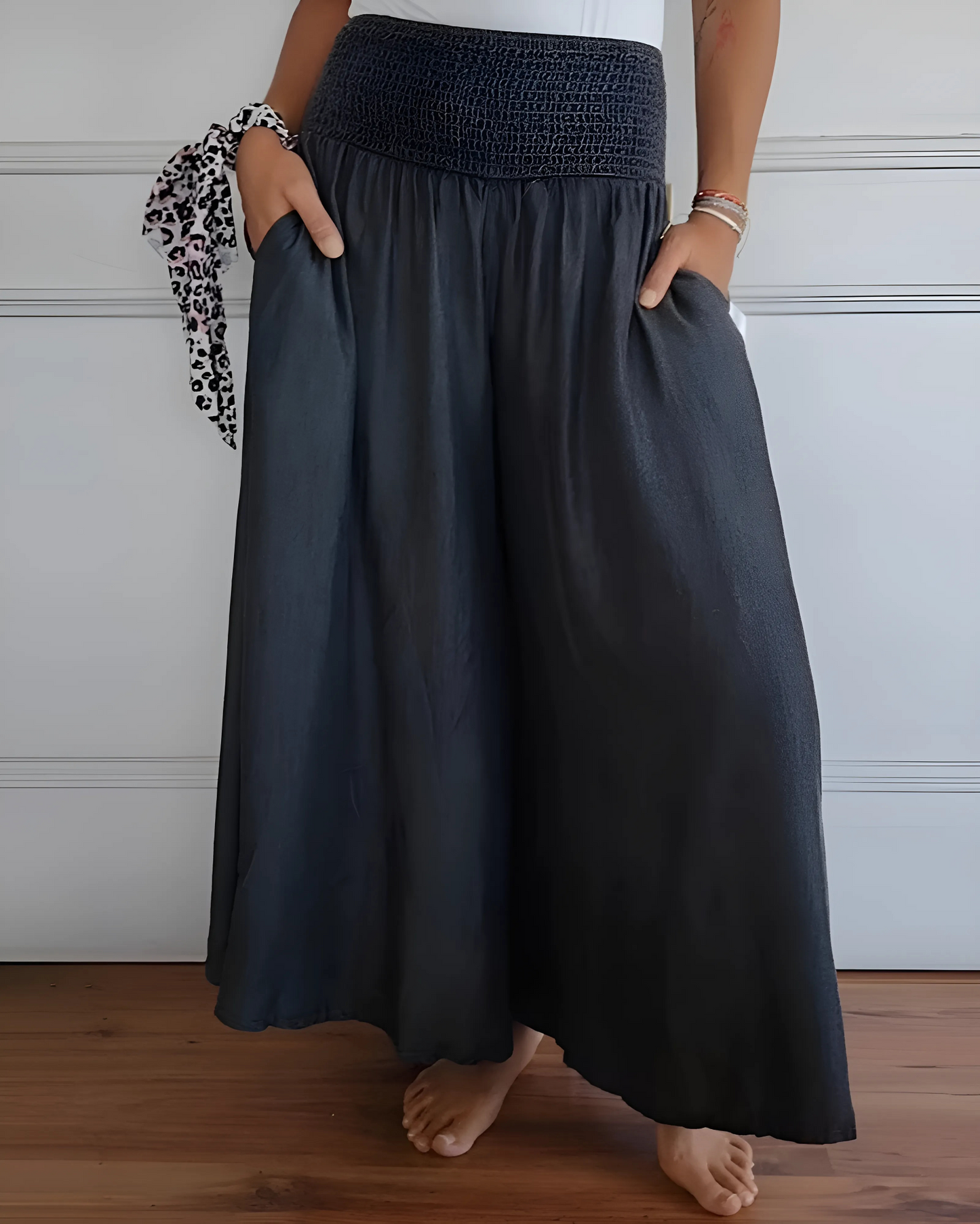 Liva | Broekrok met stretch en hoge taille Modehuis-Nederland