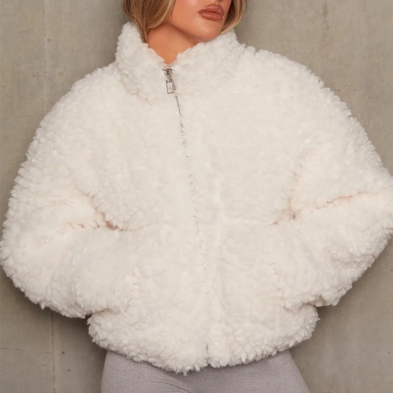 Stijlvolle pluche teddyjas voor vrouwen - Antjeza Modehuis-Nederland