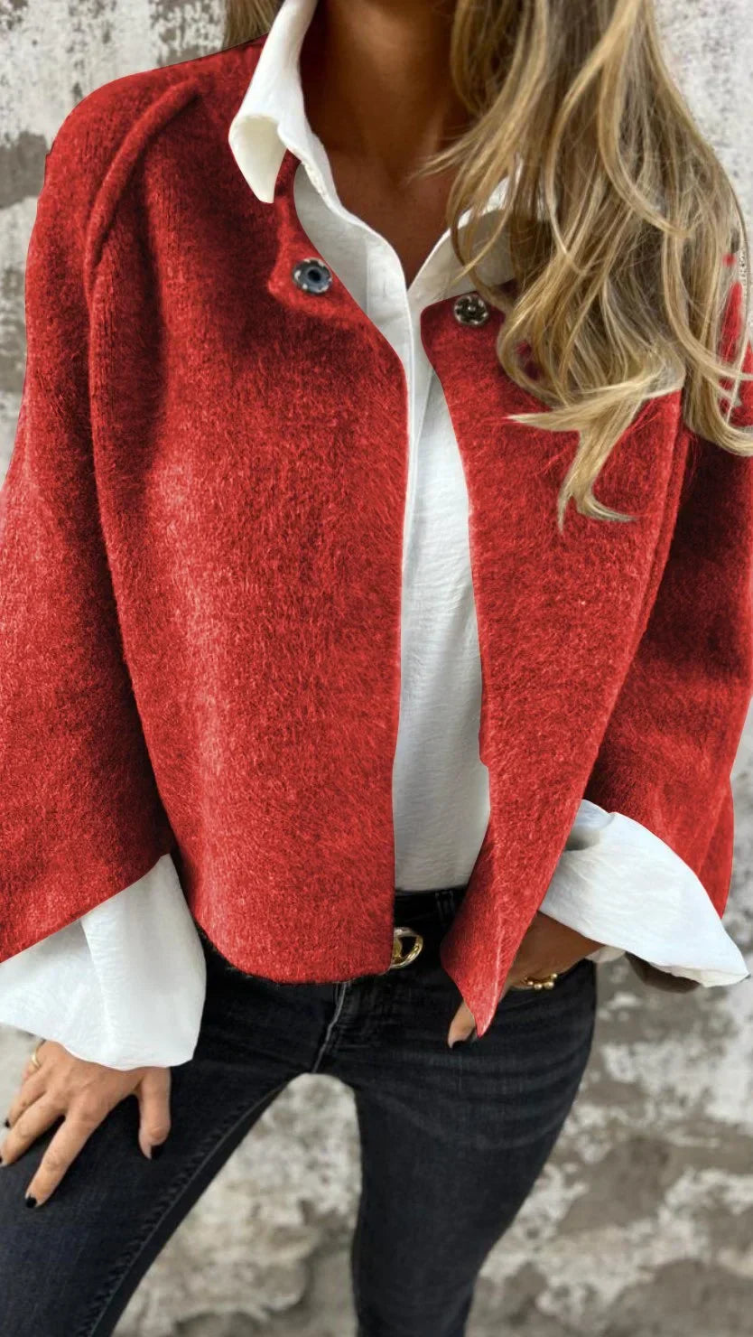 Elegante wollen winterjas voor vrouwen - Yvonne Modehuis-Nederland