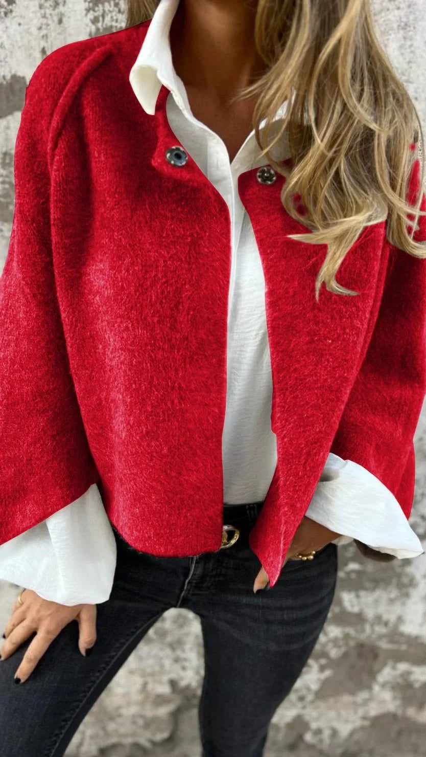 Elegante wollen winterjas voor vrouwen - Yvonne Modehuis-Nederland
