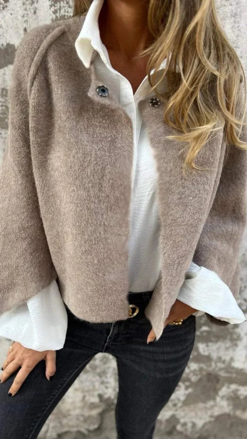 Elegante wollen winterjas voor vrouwen - Yvonne Modehuis-Nederland