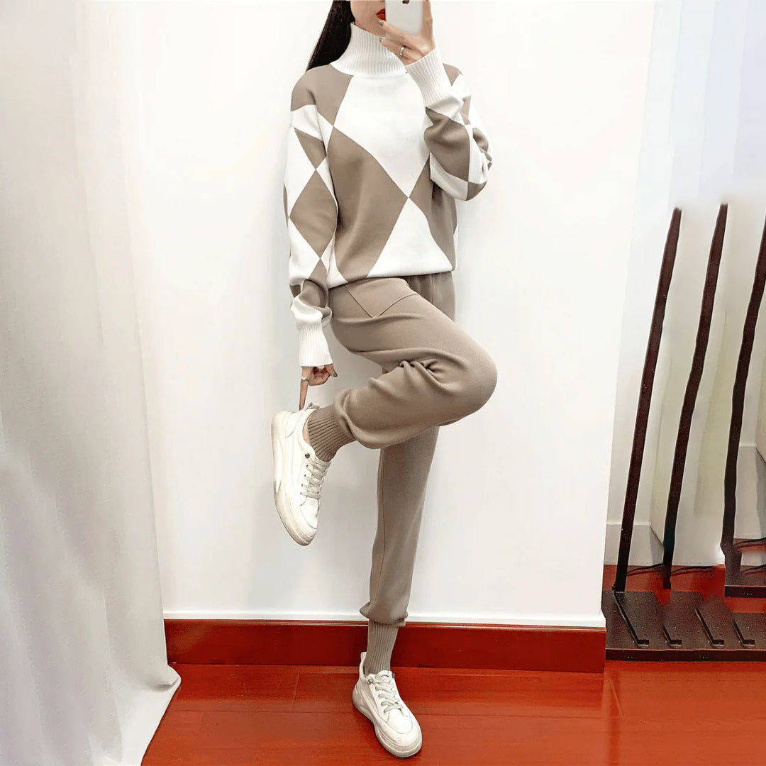 MARYANA - Warme trui en broek set Modehuis-Nederland