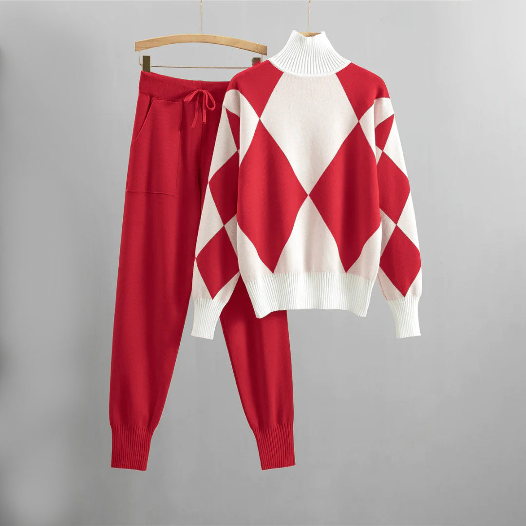 MARYANA - Warme trui en broek set Modehuis-Nederland