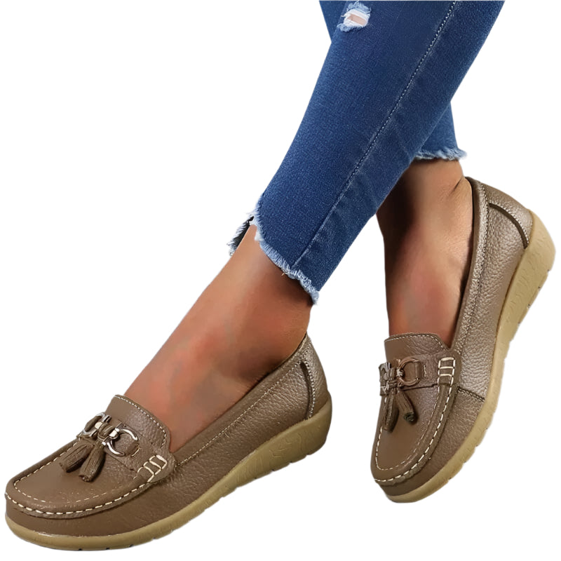 Nubil Mari - Orthopedische leren loafers Modehuis-Nederland