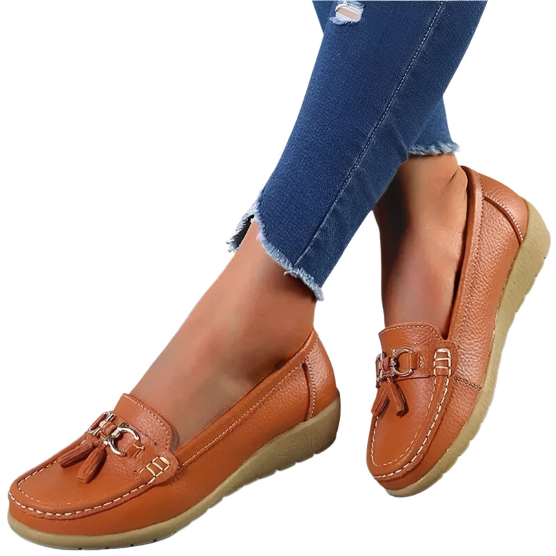 Nubil Mari - Orthopedische leren loafers Modehuis-Nederland