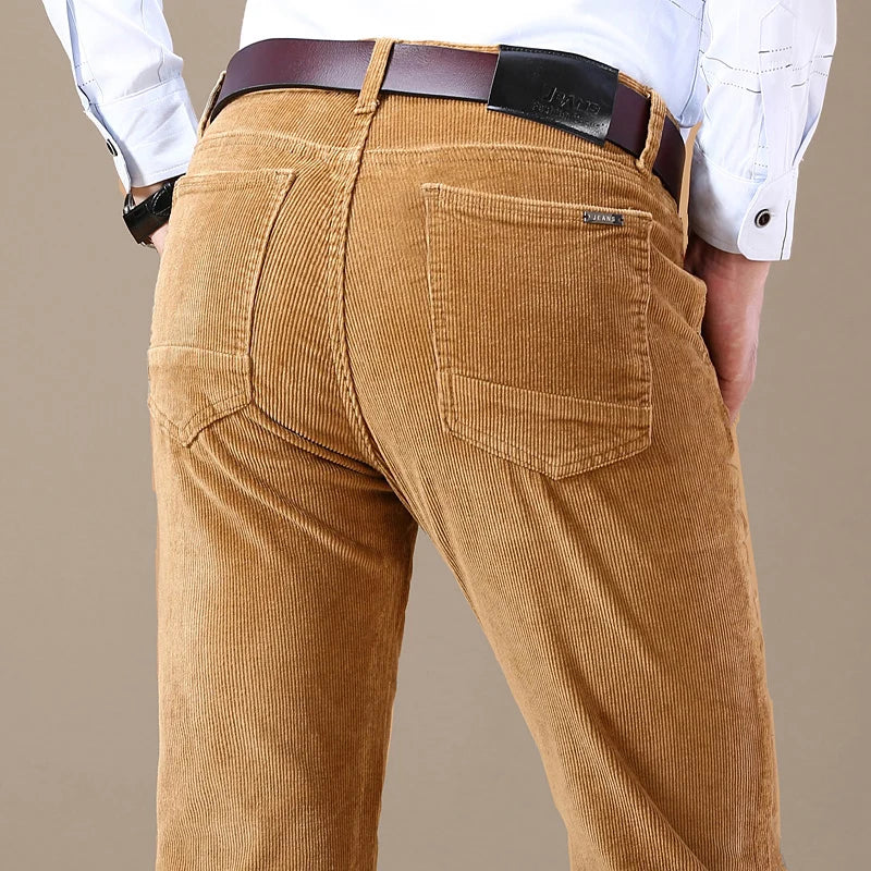 Elastische Corduroy heren broek | Ferdinand Modehuis-Nederland