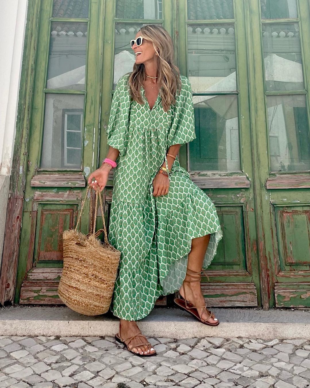 Annelijn | Boho Maxi Dress Modehuis-Nederland