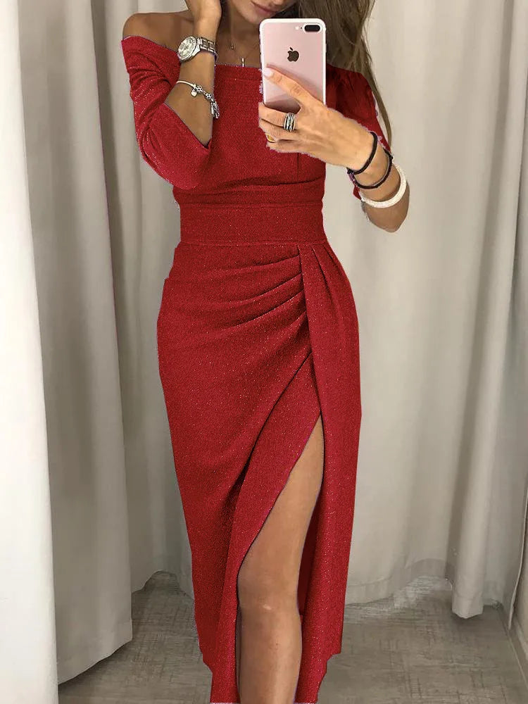 Women's Maxi Dress - Elegant Flowy Design - Sleeveless V-Neck - Lightweight Evening Wear Modehuis-Nederland