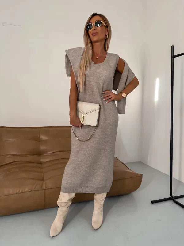 Solange⢠- Jurk met bijpassende coltrui Modehuis-Nederland
