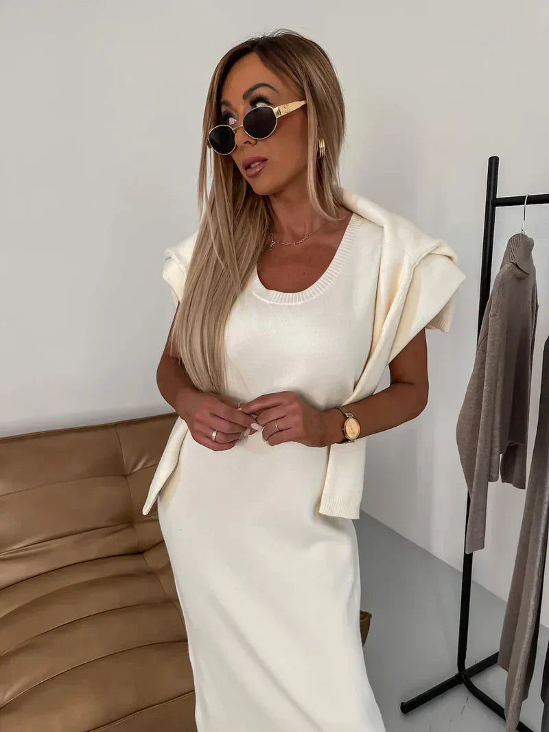 Solange⢠- Jurk met bijpassende coltrui Modehuis-Nederland