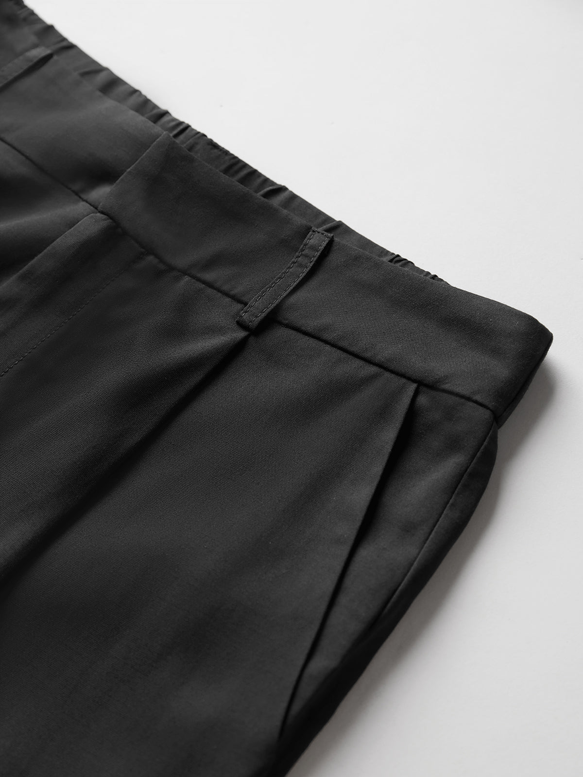 Oversized High Waisted Pleat Front Trousers Modehuis-Nederland