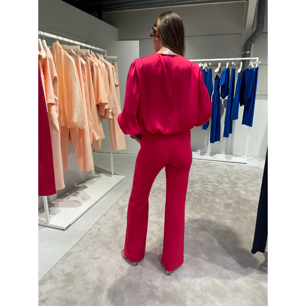 OSCAR THE COLLECTION - BLOES - HOLLOW TOP - RASPBERRY Modehuis-Nederland