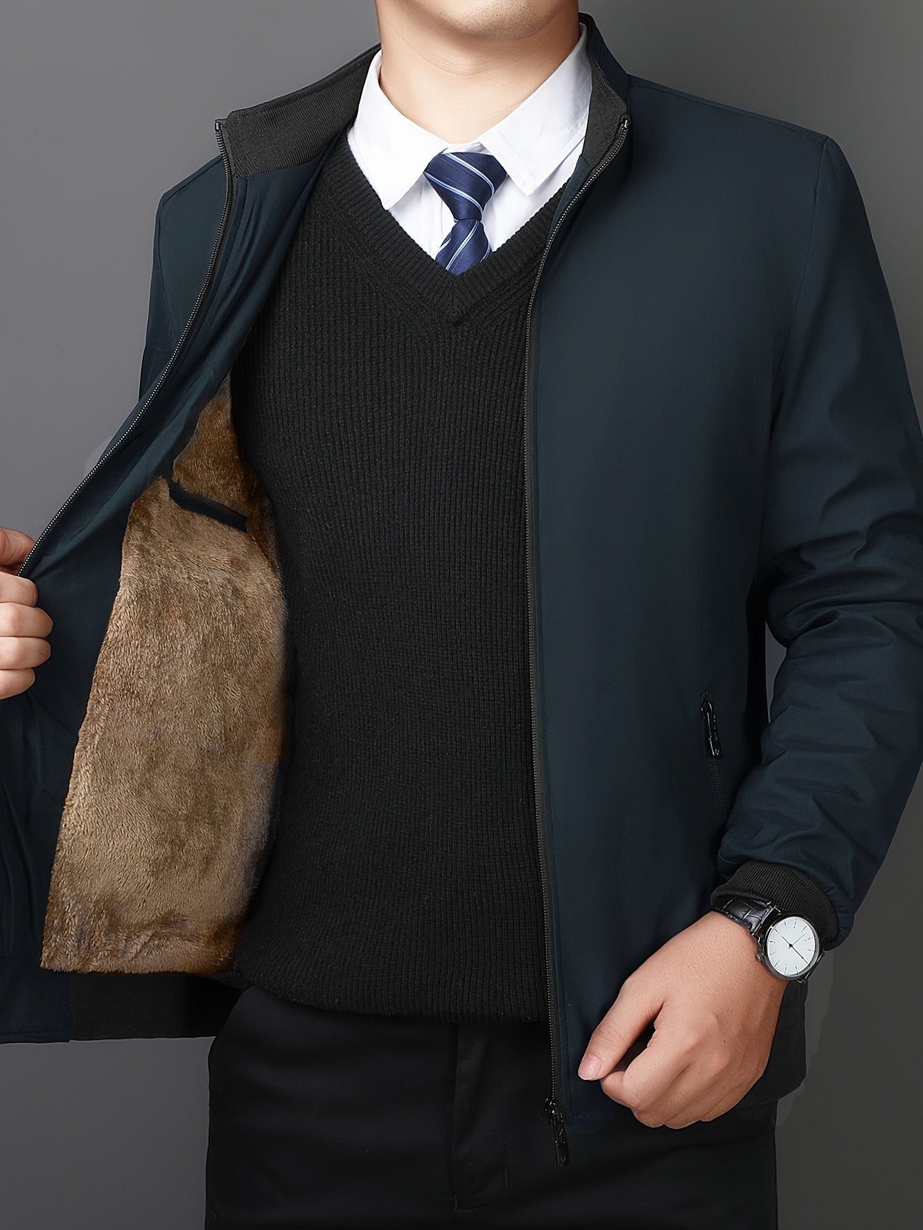 Armando - Fleece Fur jacket Modehuis-Nederland