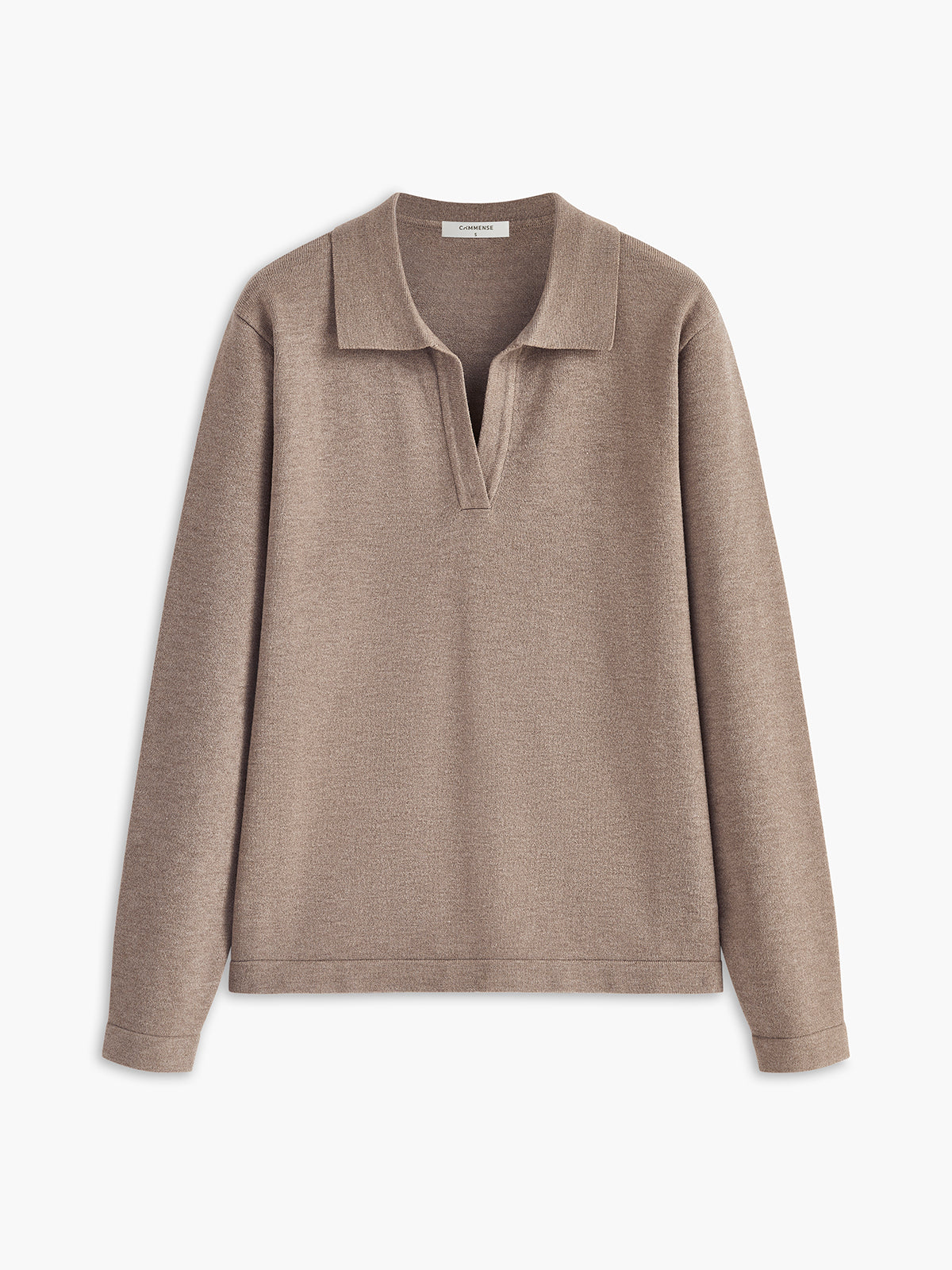 Leisure Collared Pullover Sweater Modehuis-Nederland