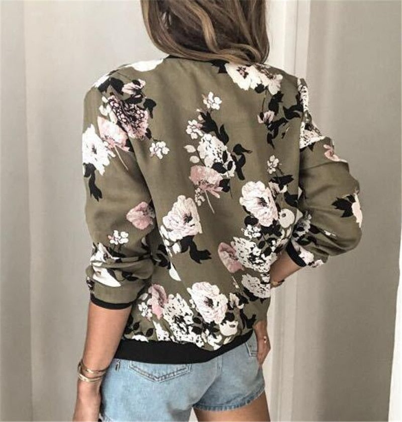 SarahsJacket I Jas Met Bloemen Print Voor Dames Modehuis-Nederland