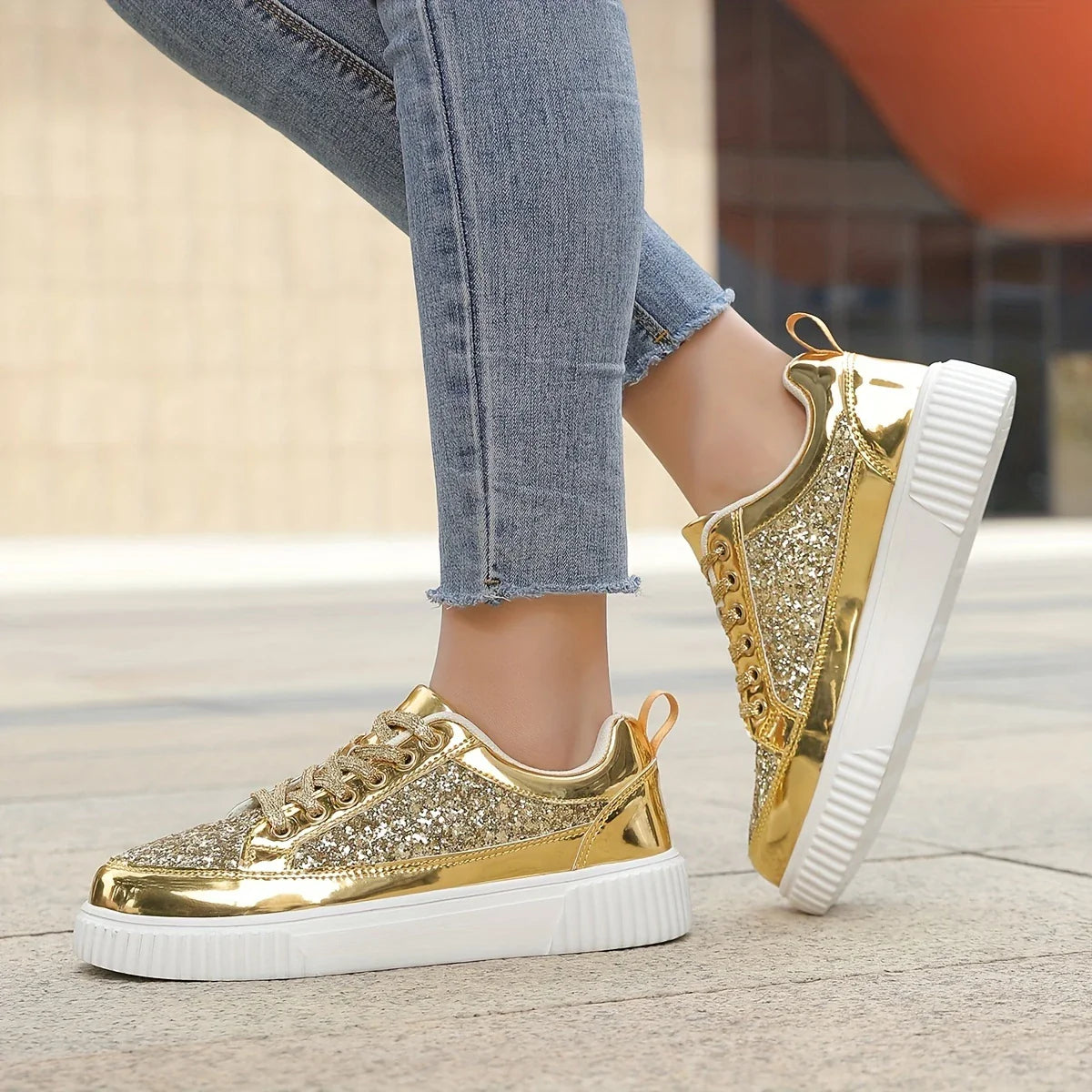 De Viva – Shine Sneakers Modehuis-Nederland