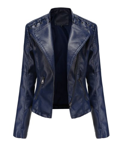 Dames faux leren bikerjack voor een gedurfde look – Roxanne Modehuis-Nederland