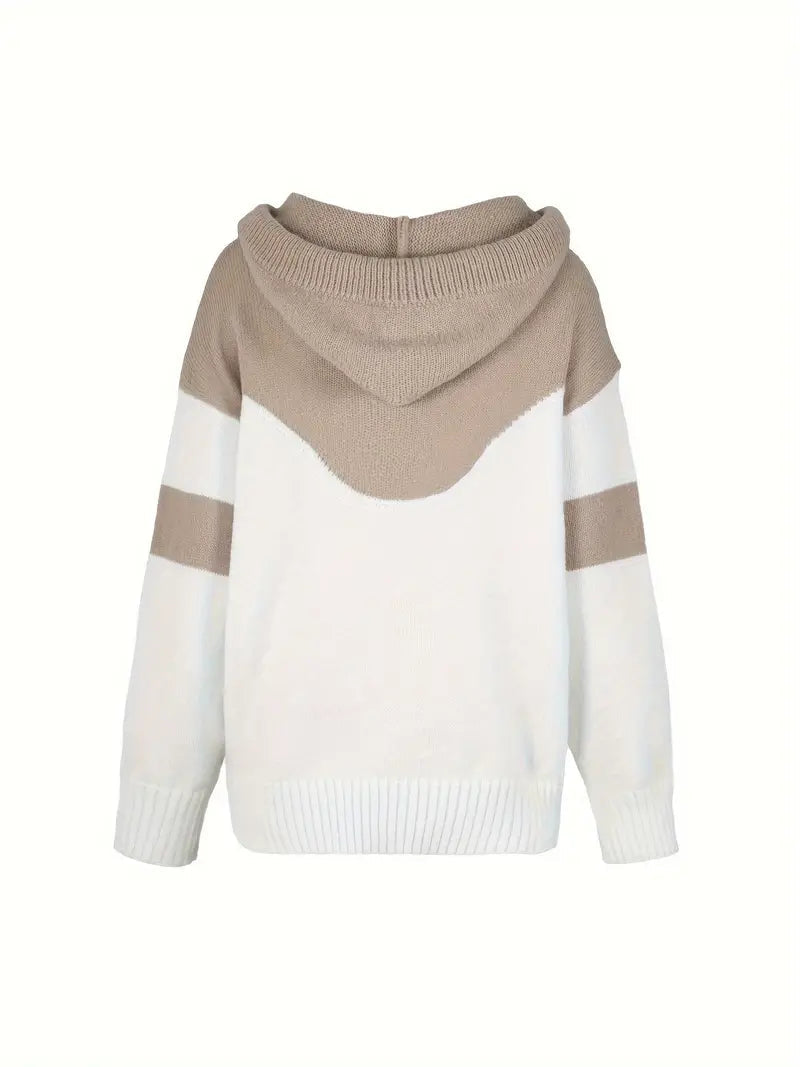 RÍONA™ - Dual-Tone Cosy Hoodie Modehuis-Nederland