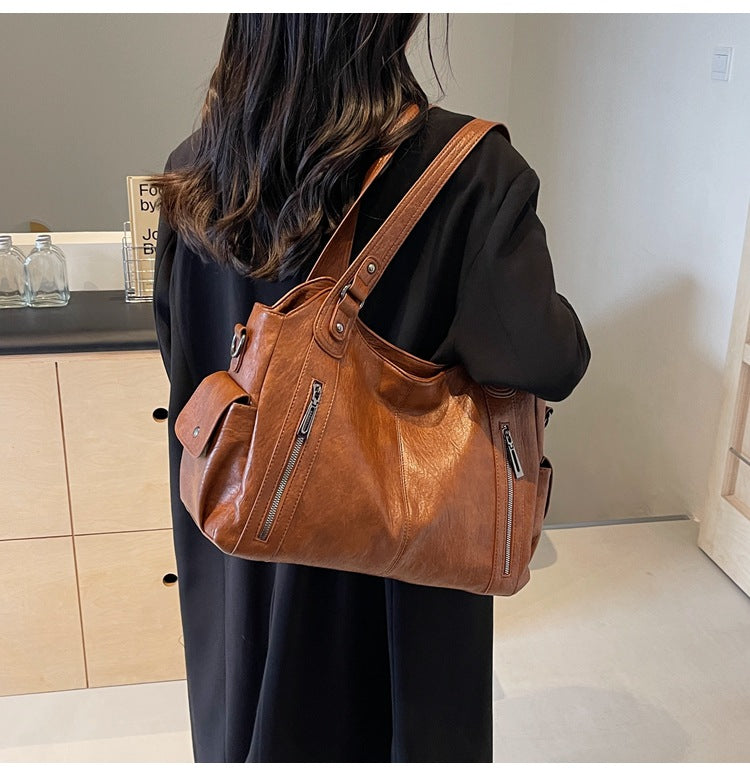 RAEâ„¢ - Classic Leather Handbag Modehuis-Nederland