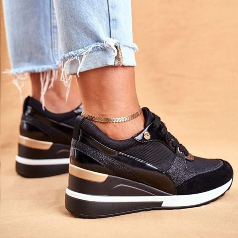 Orthopedische Sneakers met Verhoging voor Comfort en Stijl – Eva Modehuis-Nederland