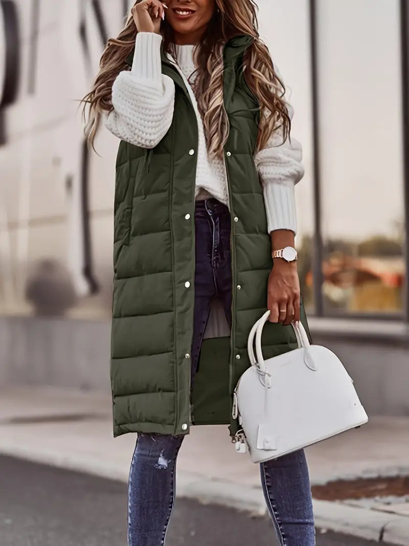 Helena | Long Body Warmer Modehuis-Nederland