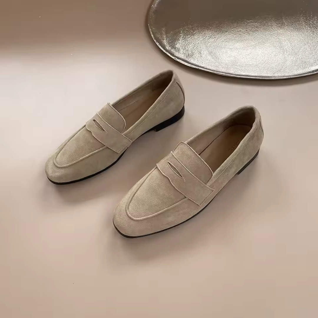 Renilda | Zachte platte loafers Modehuis-Nederland