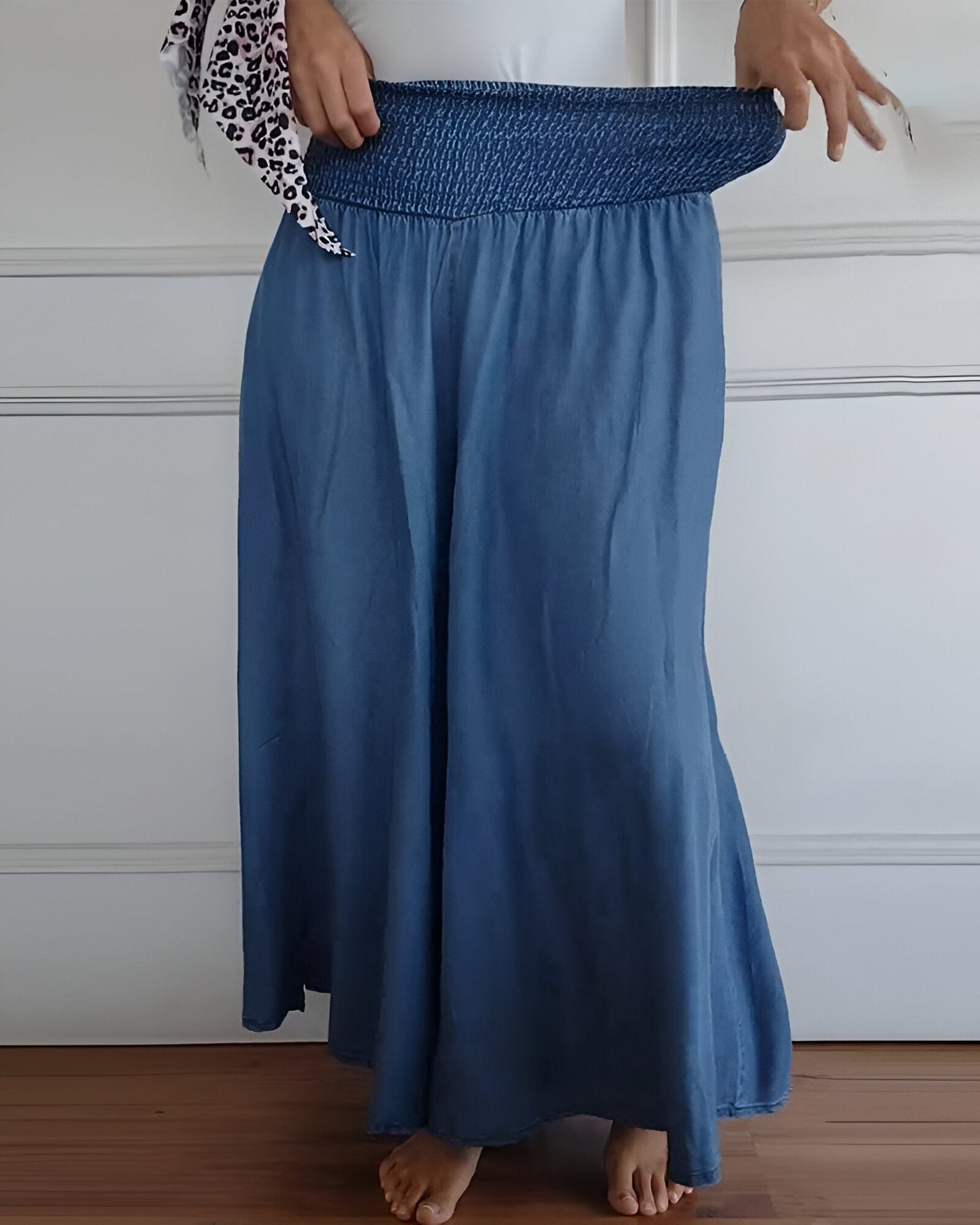 Liva | Broekrok met stretch en hoge taille Modehuis-Nederland