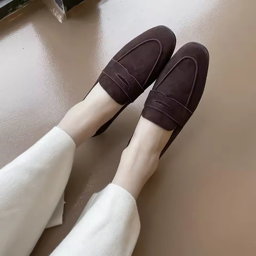 Renilda | Zachte platte loafers Modehuis-Nederland