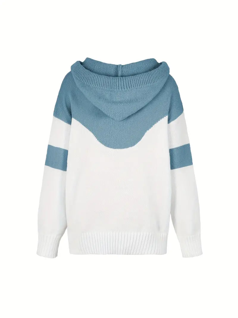 RÍONA™ - Dual-Tone Cosy Hoodie Modehuis-Nederland