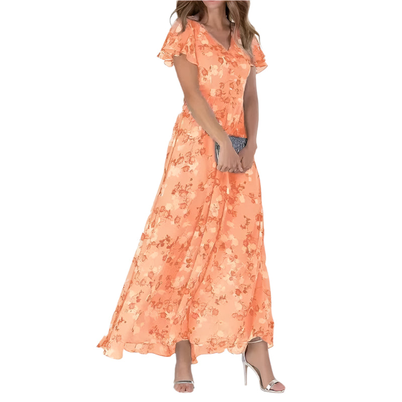 Elegant Midi Dress for Women Modehuis-Nederland
