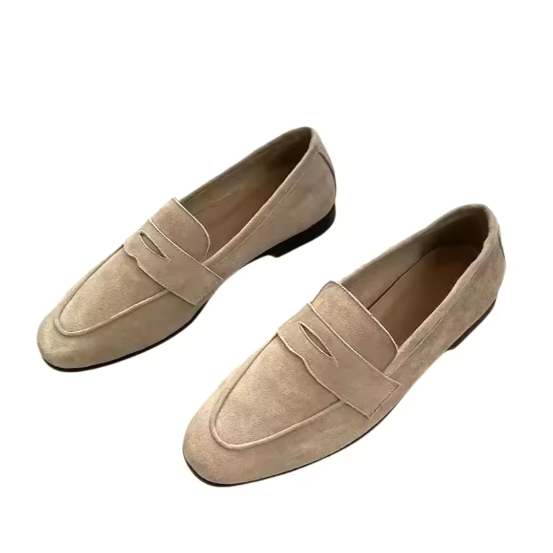 Renilda | Zachte platte loafers Modehuis-Nederland