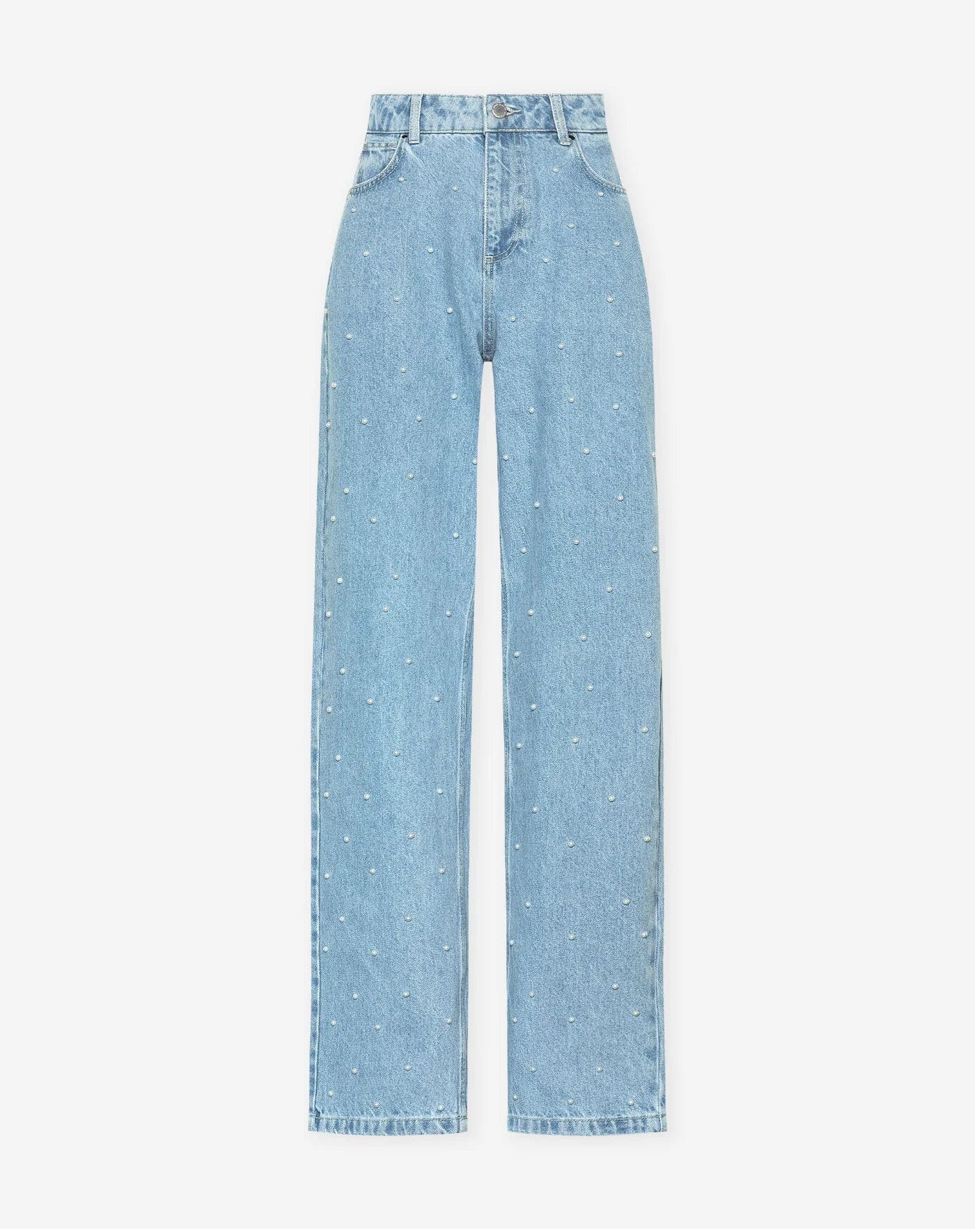Jeans Dames Denim met Glitter Pailletten – Zoë Modehuis-Nederland