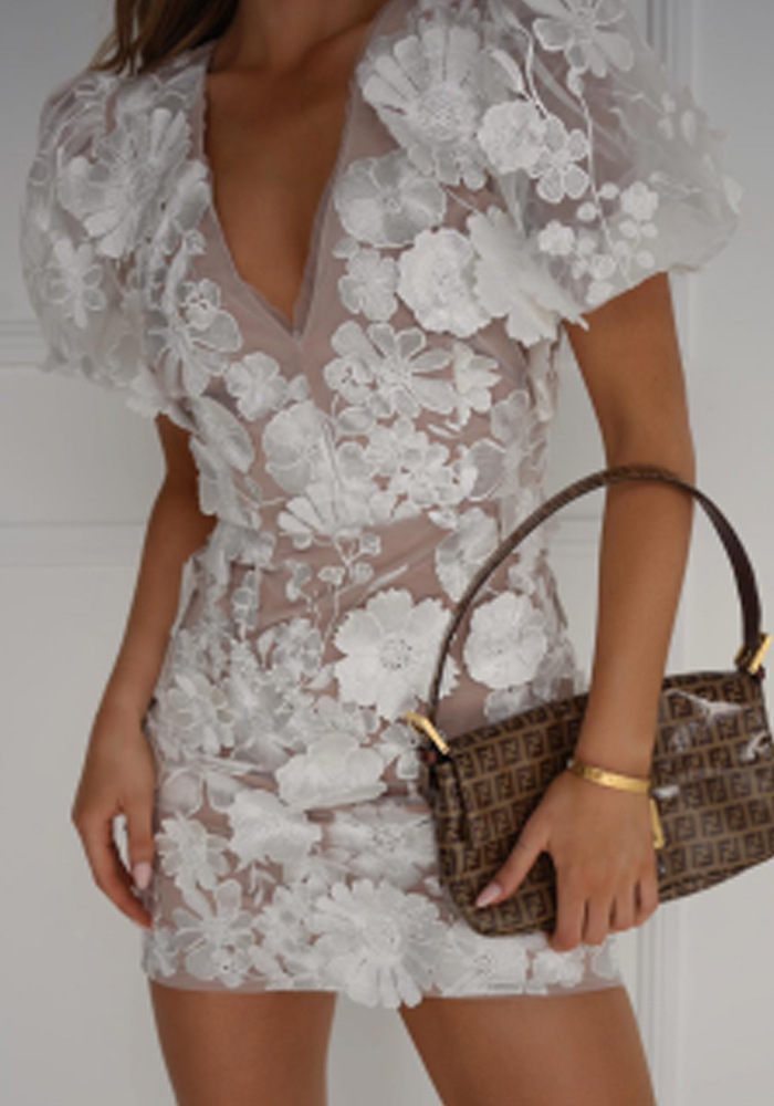 Tindra | Floral Mini Dress Modehuis-Nederland