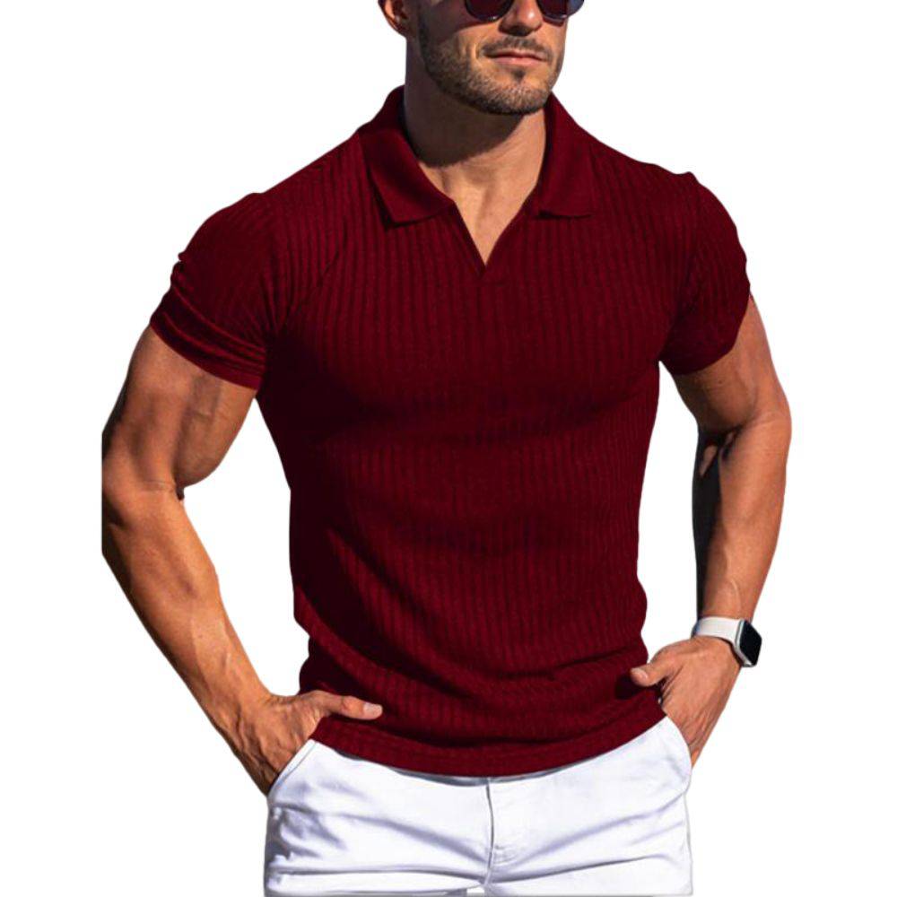Borre | Muscle Fit Polo voor Heren Modehuis-Nederland