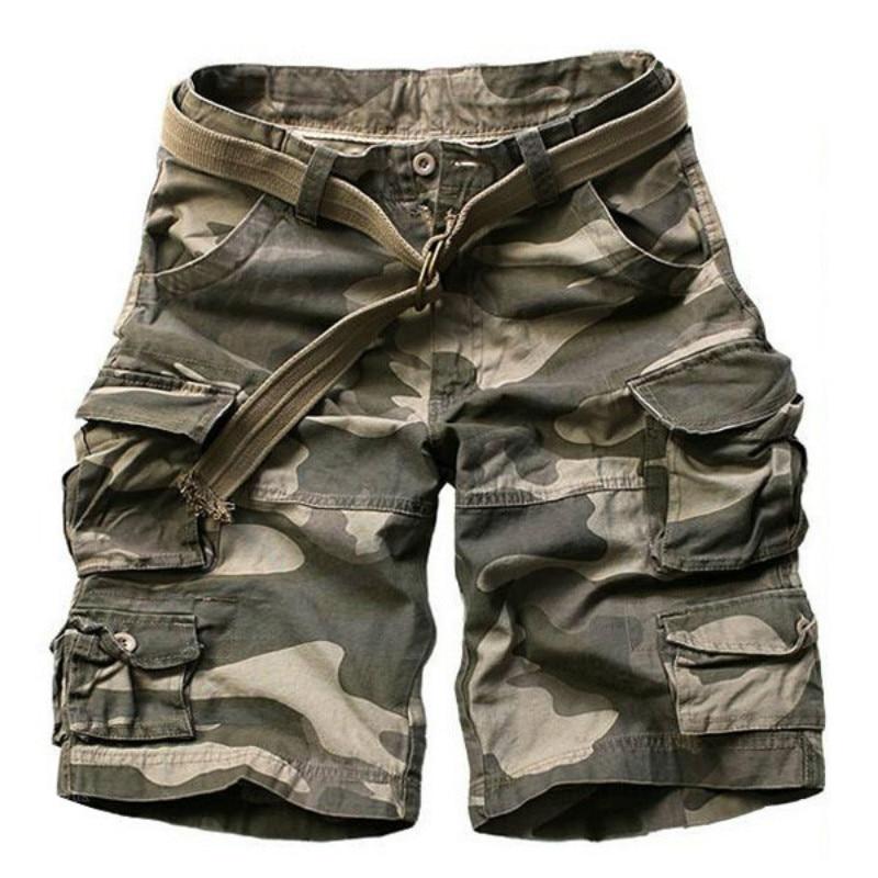 Bergbosch - Camouflage Cargo Shorts Modehuis-Nederland
