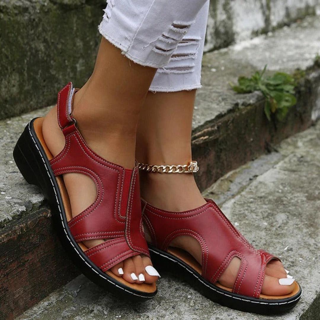 Orthopedic Women's Sandals with Arch Support and Comfort Sole Modehuis-Nederland