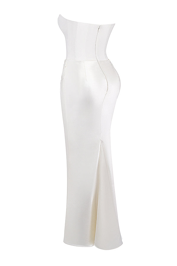 Romy | Strapless Corset Maxi Dress Modehuis-Nederland