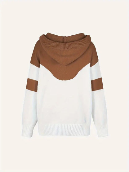 RÍONA™ - Dual-Tone Cosy Hoodie Modehuis-Nederland