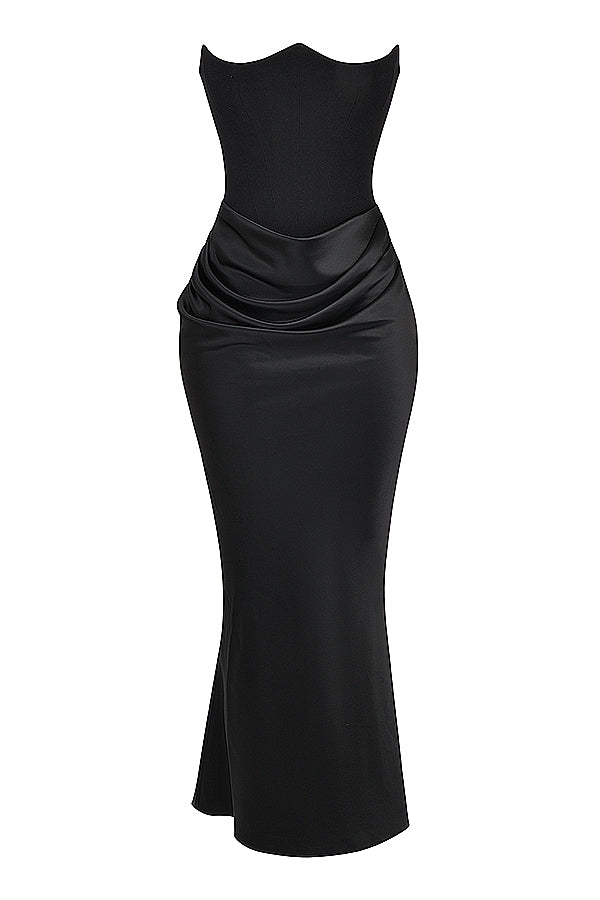 Romy | Strapless Corset Maxi Dress Modehuis-Nederland
