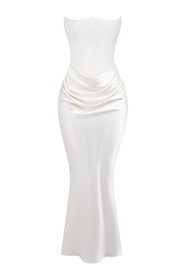 Romy | Strapless Corset Maxi Dress Modehuis-Nederland