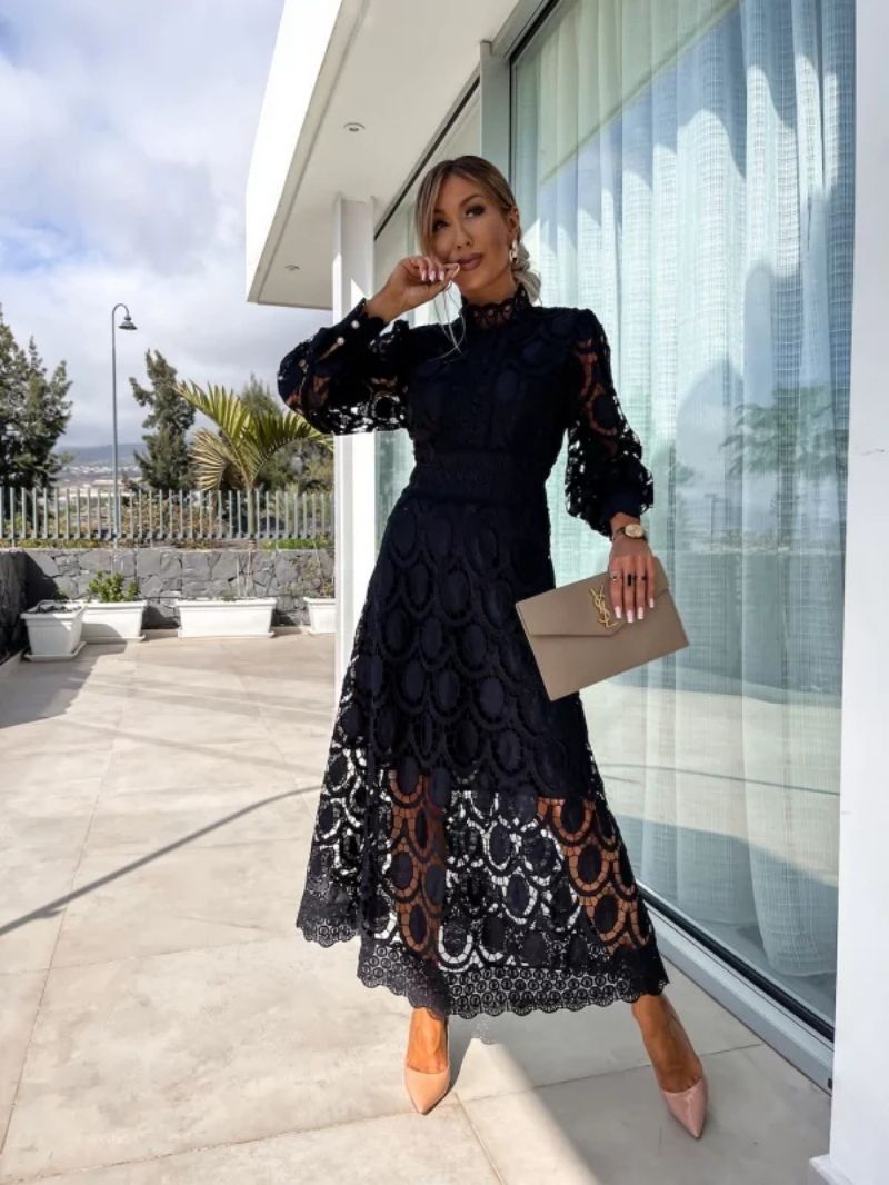 Alisha – Women's Elegant Lace Bodycon Dress Modehuis-Nederland