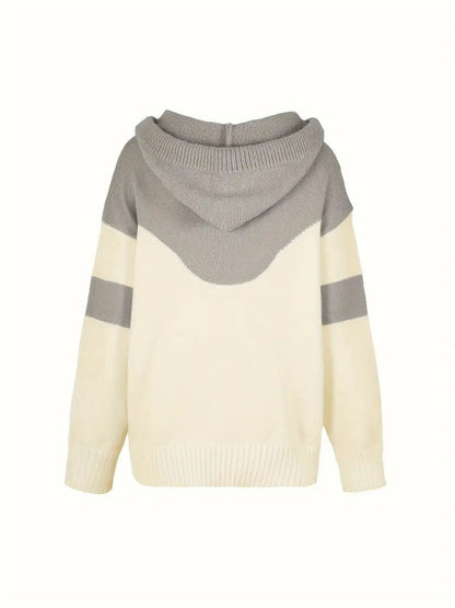 RÍONA™ - Dual-Tone Cosy Hoodie Modehuis-Nederland