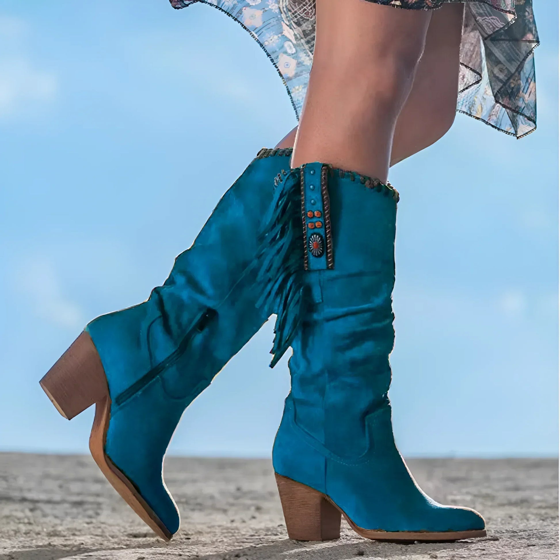 Mara™ - Stivali da Cowboy in Vera Pelle Modehuis-Nederland
