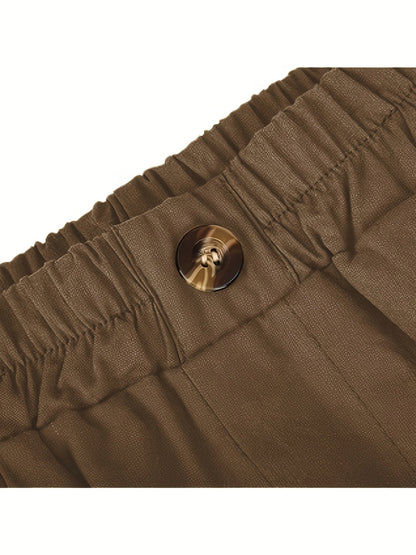Laya | Wijde stretchshort met comfortband Modehuis-Nederland
